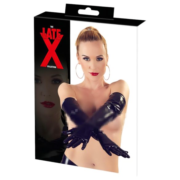 LATEX - pikad unisex kindad (must)