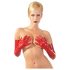 LATEX - pikk, unisex kindad (punased) - M