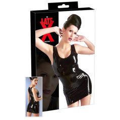 LATEX - minikleit ilma varrukateta - must