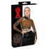 LATEX - läbipaistev latekspluus (läbipaistev must) - S-L
