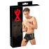 LATEX - bokserid ja peenisevarrukas (must) - L/XL