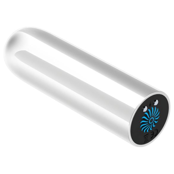 Funny Me - mini bullet vibraator - akuga, veekindel - valge