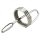 DeepRing - metall dilator, 9 cm (hõbe)