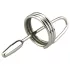 DeepRing - peeniserõngas metall dilataatoriga - 9 cm hõbedane