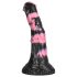 Bad Horse - silikoonist hobuse dildo 18cm (must-roosa)