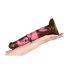 Bad Horse - silikoonist hobuse peenise dildo - 24cm (pruun-roosa)