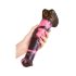 Bad Horse - silikoonist hobuse peenise dildo - 24cm (pruun-roosa)