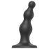 Strap-on-me Beads S - helmekestega iminapaga dildo (must)
