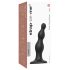Strap-on-me Beads S - helmekestega iminapaga dildo (must)