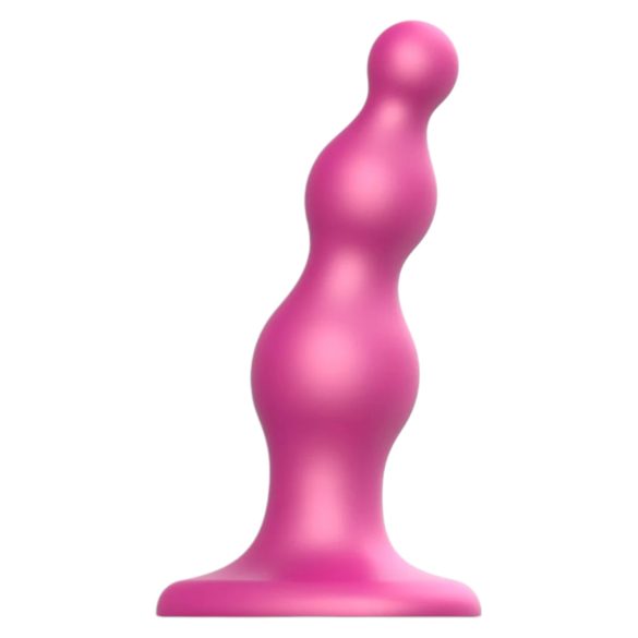 Strap-on-me helmeke S - narmend, iminappadega dildo (roosa)