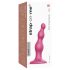 Strap-on-me helmeke S - narmend, iminappadega dildo (roosa)