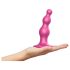 Strap-on-me helmeke S - narmend, iminappadega dildo (roosa)