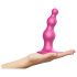 Strap-on-me Helmed Dildo M - iminapaga helmekas vibraator (roosa)