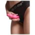 Strap-on-me Helmed Dildo M - iminapaga helmekas vibraator (roosa)