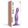 Strap-on-me Kaarjas M - laineline iminapaga dildo (lilla)
