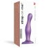 Strap-on-me Kaarjas M - laineline iminapaga dildo (lilla)