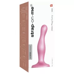 Strap-on-me Curvy S - laineline iminapaga dildo (roosa)
