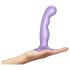 Strap-on-M: Painduv iminapaga dildo (Lilla)