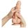 Strap-on-me S - kahetasandiline iminapaga dildo (naturaalne)