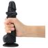 Strap-on-me M - kahekihiline iminapaga dildo (must)