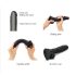 Strap-on-me M - kahekihiline iminapaga dildo (must)
