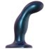 Strap-on-me Snaky M - kaarduv anaaldildo (sinine)