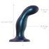 Strap-on-me Snaky M - kaarduv anaaldildo (sinine)