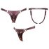 Strap-on-me - alusrihm kinnitatava dildo jaoks - XS-XXL (pruun)