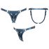 Strap-on-me - aluspüksid dildole - XS-XXL (sinine)