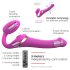 Strap-on-me M - kinnitusvibraator, õhulaine (roosa)