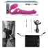 Strap-on-me M - kinnitusvibraator, õhulaine (roosa)