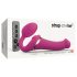 Strap-on-me M - kinnitusvibraator, õhulaine (roosa)