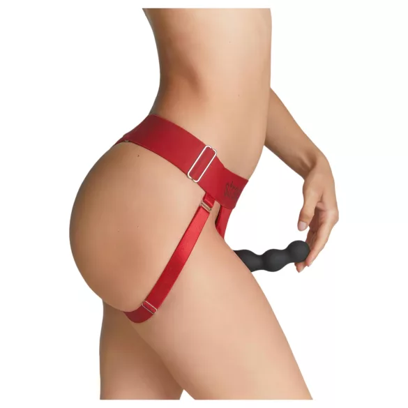 Strap-on-me - aluspüksid dildole kinnitamiseks - XS-XXL - punane