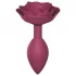 Love to Love Avatud Roosid M - silikoonist anaaltapp (punane)