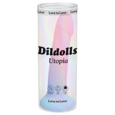 Dildolls Utopia - värviline iminappadega silikoondildo