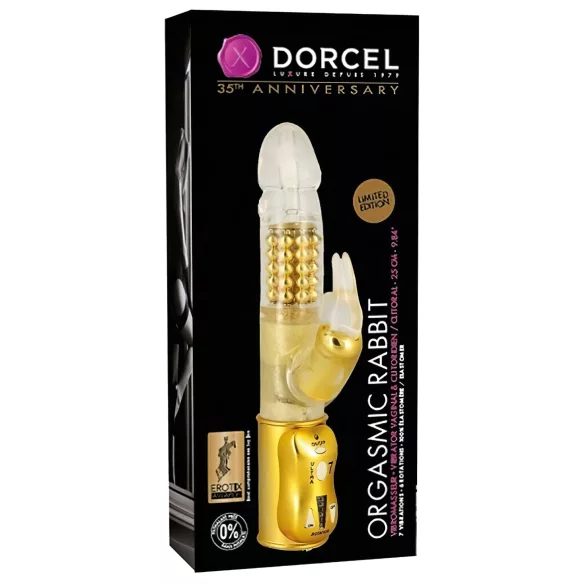 Dorcel Orgasmic Rabbit - kliitorivibraator (kuldne)