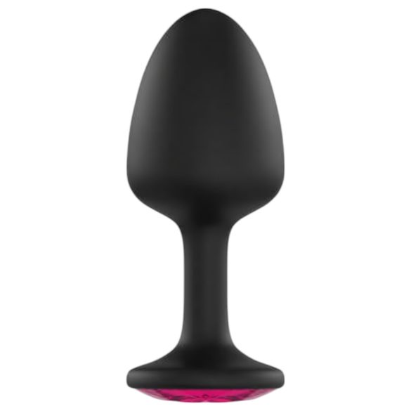 Dorcel Geisha Rubiin anaalpunn koos roosa kiviga (must)