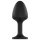 Dorcel Geisha Teemant Plug XL - valge kiviga anaalmänguasi (must)