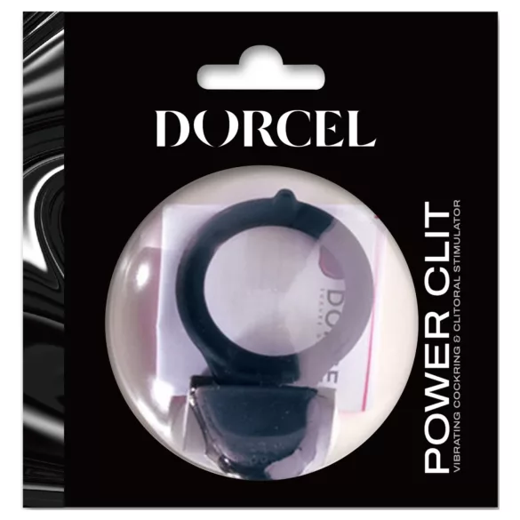 Dorcel Power Clit - vibreeriv peeniserõngas (must)