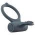 Dorcel Power Clit Plus - akuga vibrosõrmus (must)