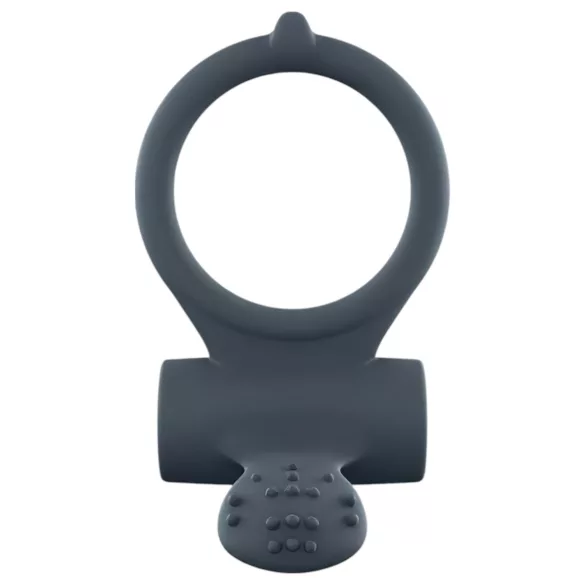 Dorcel Power Clit Plus - aku ja vibratsiooniga peeniserõngas (must)