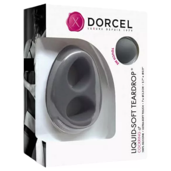Dorcel - pehme silikoonist peeniserõngas - hall