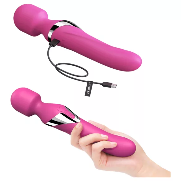 Dorcel Dual Orgasms - akuga, 2‑ühes massaaživibraator (roosa)