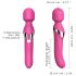 Dorcel Dual Orgasms - akuga, 2in1 massaaživibraator (roosa)
