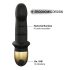 Dorcel Mini Lover 2.0 - laetav G-punkti vibraator (must-kuldne)