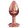 Dorcel teemant-plug S - roosakuldne, väike rõõm!