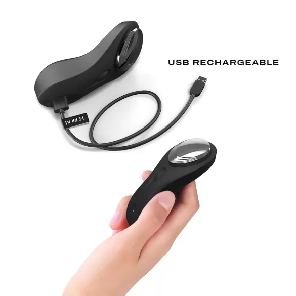 Dorcel Discreet Vibe + - laetav raadios kliitori vibraator (must)