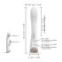 Dorcel Flexi Rabbit - soojendav vibreeriv jänku (valge)