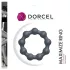 Dorcel Maximize - kuulidega silikoonist peeniserõngas (hall)