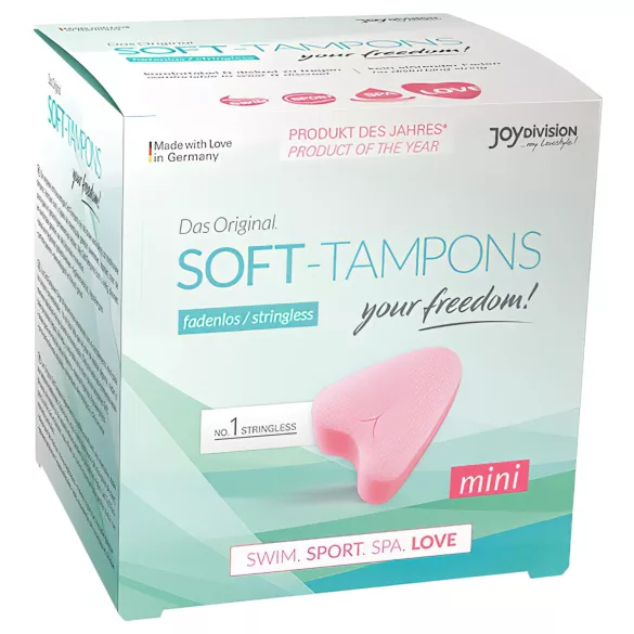 Joydivision Soft-Tampons mini - nöörivaba tampoon (3 tk)